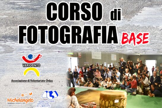 Corso di fotografia di base in collaborazione con Variopinto Onlus