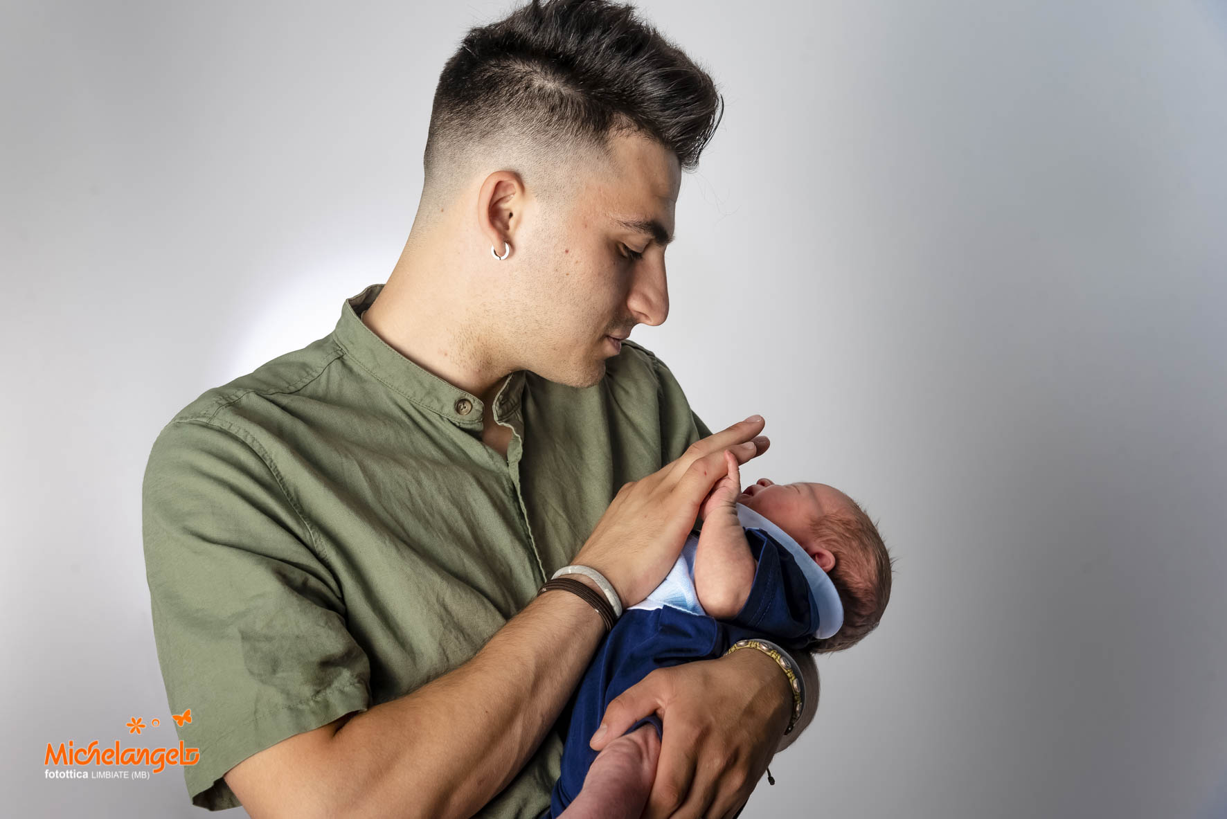 foto in studio new born