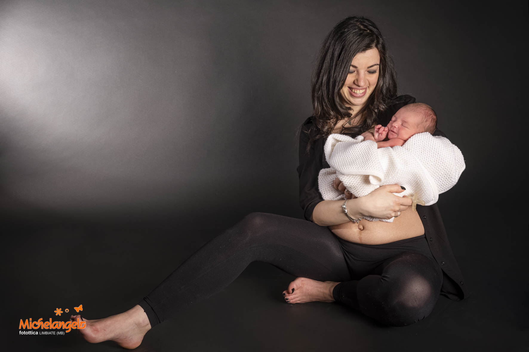foto in studio new born