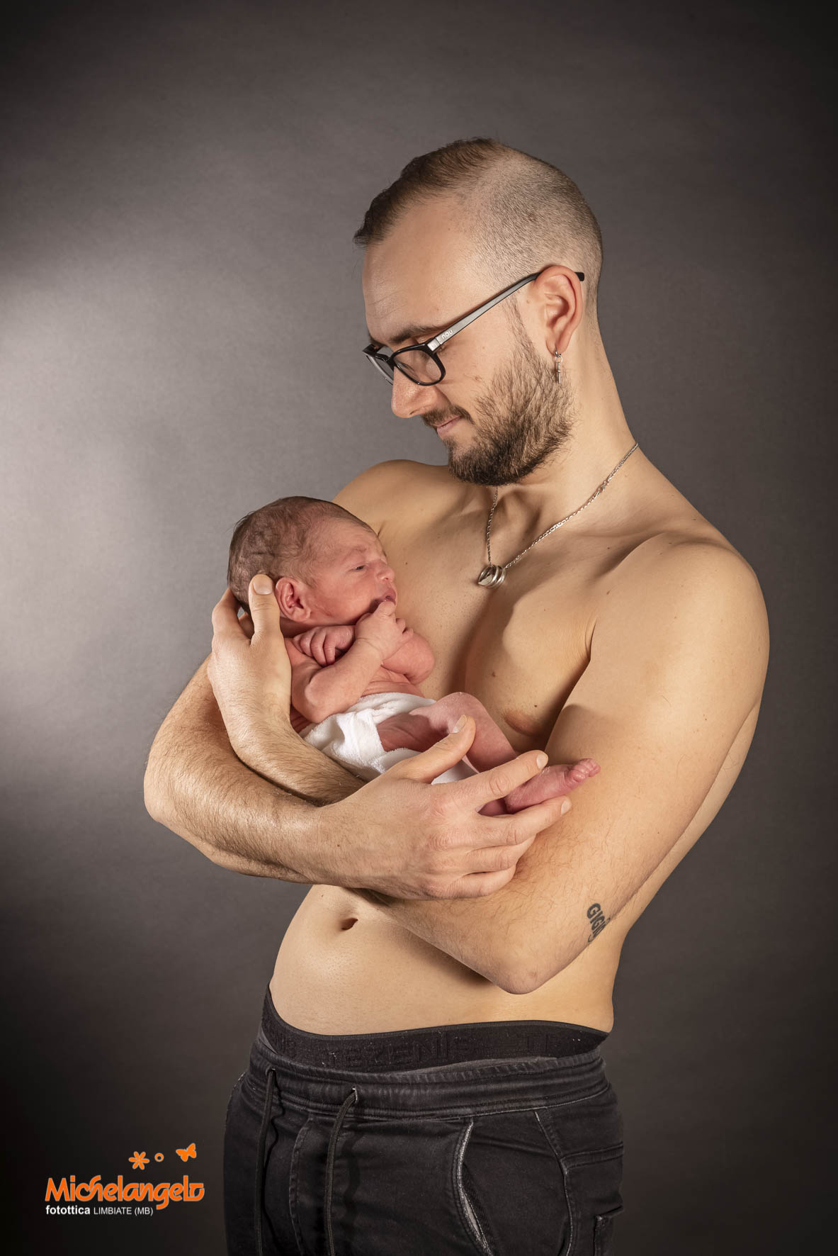 foto in studio new born
