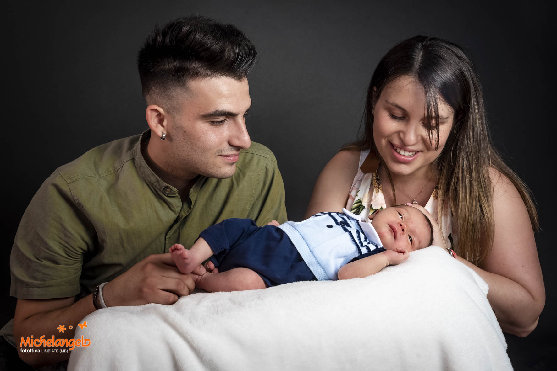 foto in studio new born