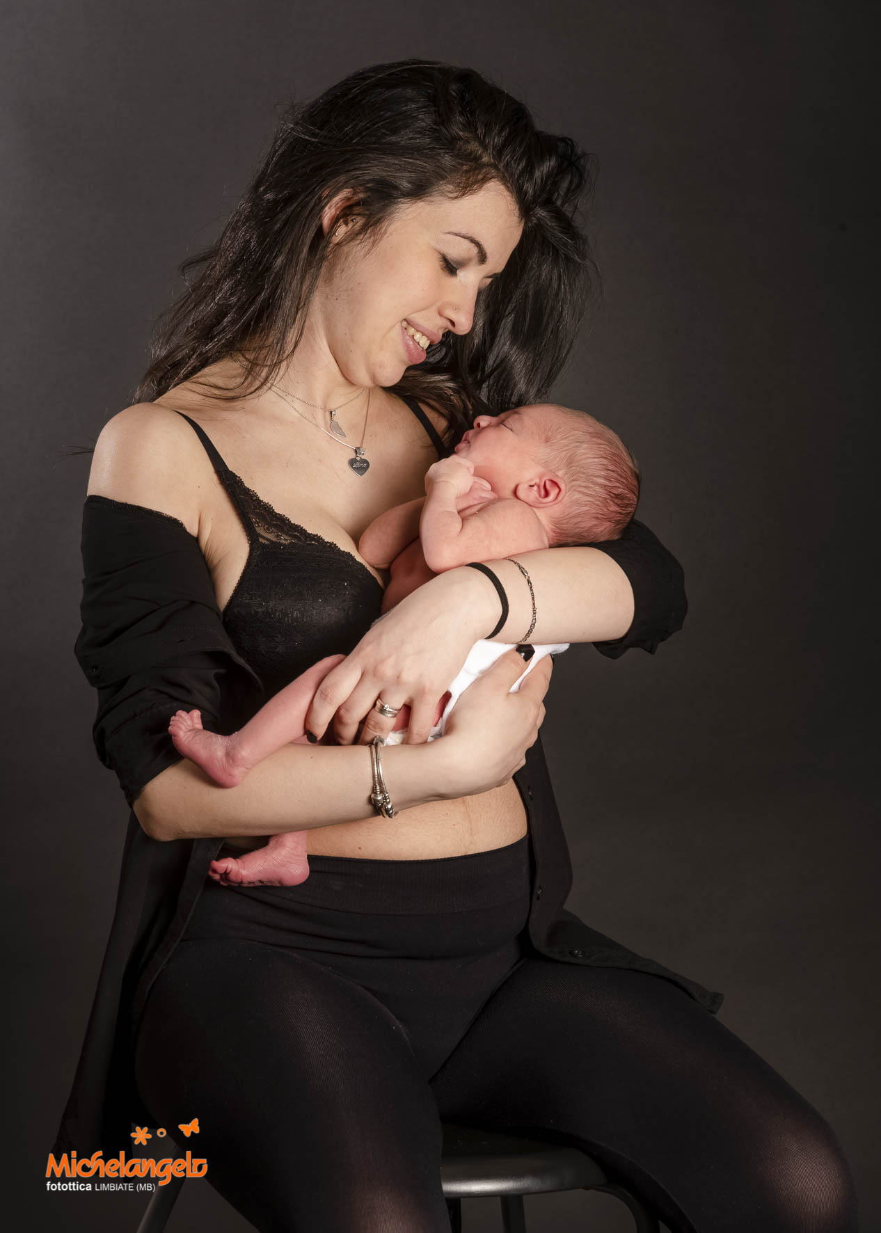 foto in studio new born